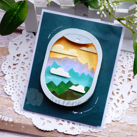 Inlovearts Airplane Cabin Cutting Dies