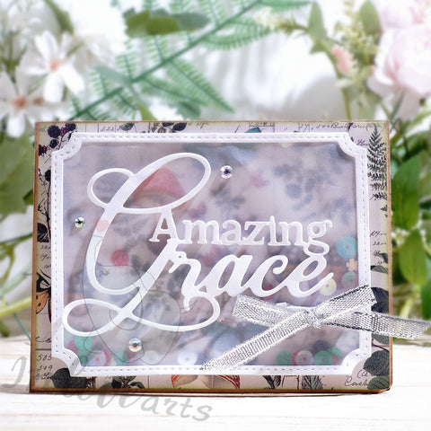 Inlovearts Amazing Grace Word Cutting Dies
