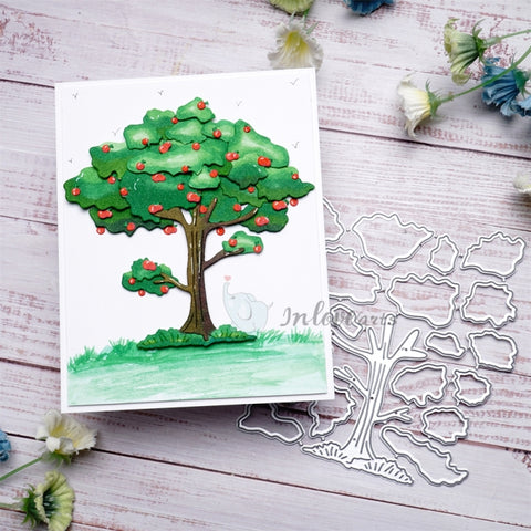 Inlovearts Apple Tree Cutting Dies
