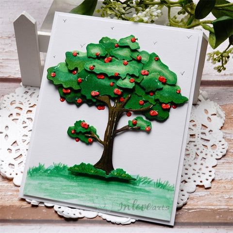 Inlovearts Apple Tree Cutting Dies