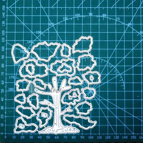 Inlovearts Apple Tree Cutting Dies