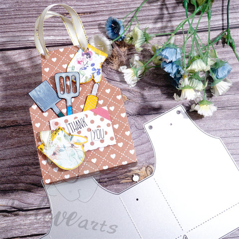 Inlovearts Apron and Kitchenware Cutting Dies