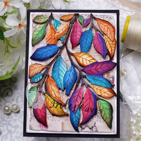 Inlovearts Autumn Leaves Set Cutting Dies