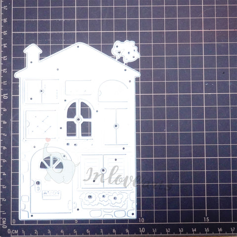 Inlovearts Big House Cutting Dies