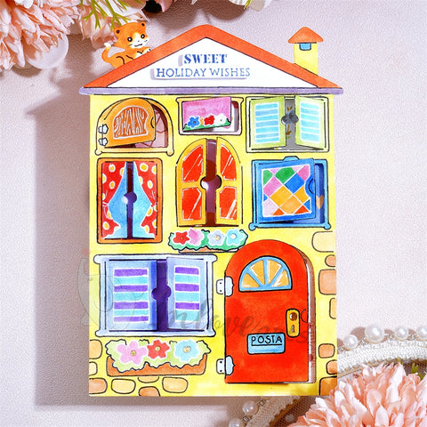 Inlovearts Big House Cutting Dies