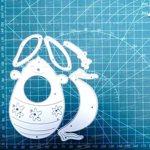 Inlovearts Bunny Egg Cutting Dies