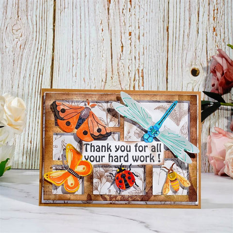 Inlovearts Butterfly & Dragonfly Cutting Dies