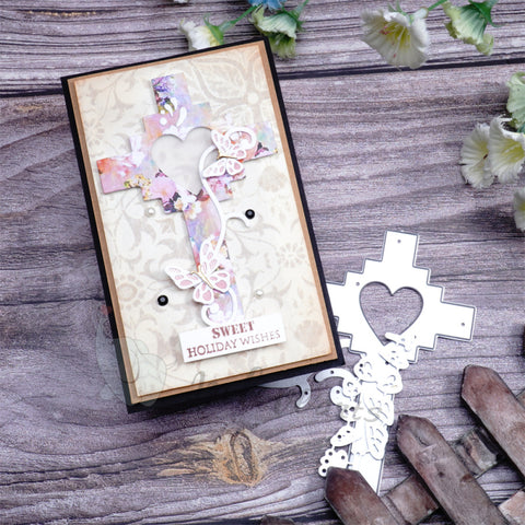 Inlovearts Butterfly and Cross Cutting Dies