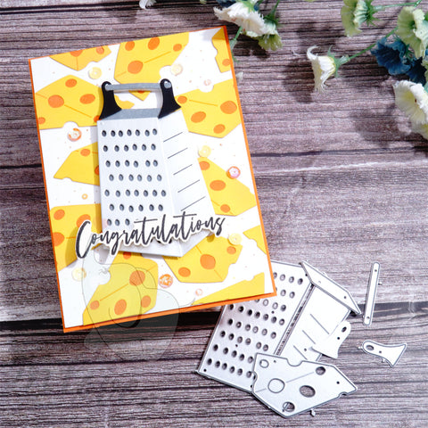 Inlovearts Cheese Grater Cutting Dies