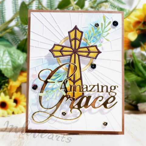 Inlovearts Amazing Grace Word Cutting Dies