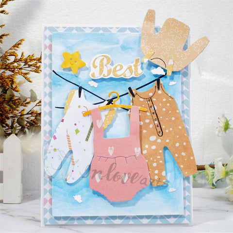 Inlovearts Children Clothes Cutting Dies