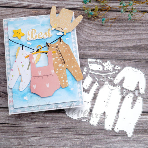 Inlovearts Children Clothes Cutting Dies