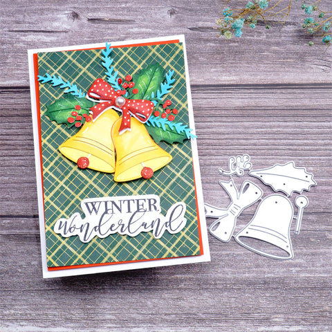 Inlovearts Christmas Bell Cutting Dies