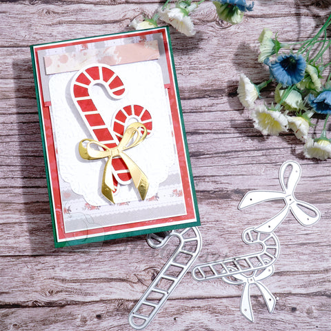 Inlovearts Christmas Cane Cutting Dies