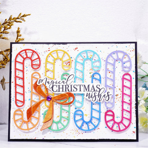 Inlovearts Christmas Cane Cutting Dies
