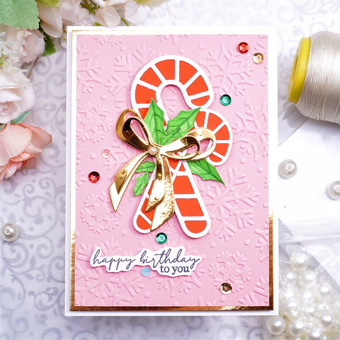 Inlovearts Christmas Cane Cutting Dies