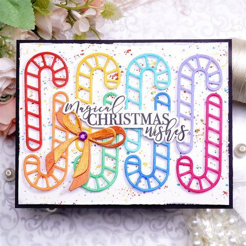 Inlovearts Christmas Cane Cutting Dies
