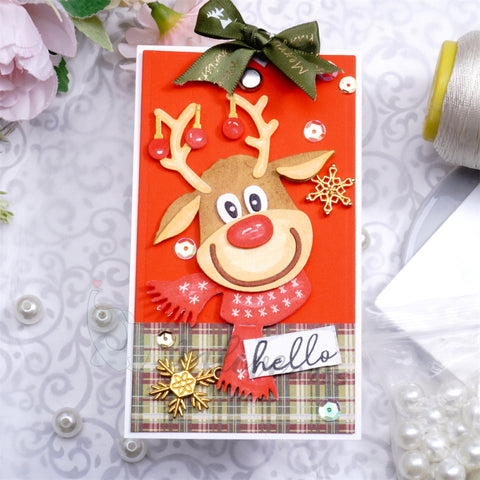 Inlovearts Christmas Reindeer Cutting Dies