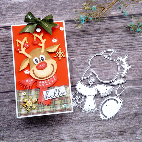 Inlovearts Christmas Reindeer Cutting Dies