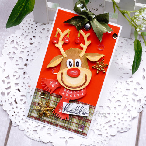Inlovearts Christmas Reindeer Cutting Dies