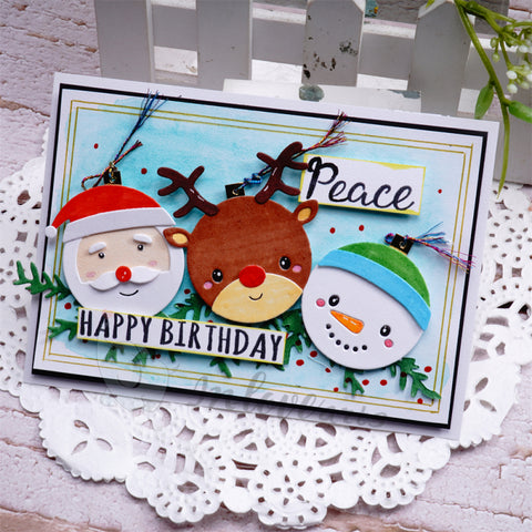 Inlovearts Christmas Rules Cutting Dies