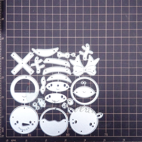 Inlovearts Christmas Rules Cutting Dies