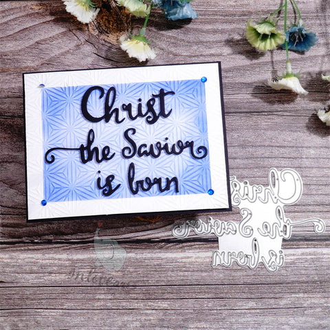 Inlovearts Christ the Savior is born Cutting Dies