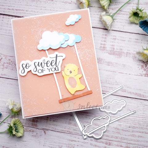 Inlovearts Cloud Swing Cutting Dies