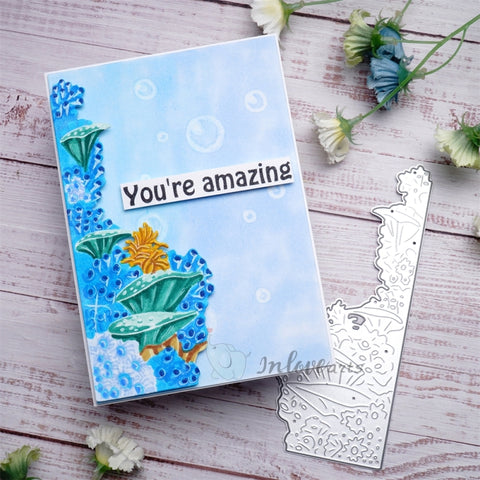 Inlovearts Coral Border Cutting Dies