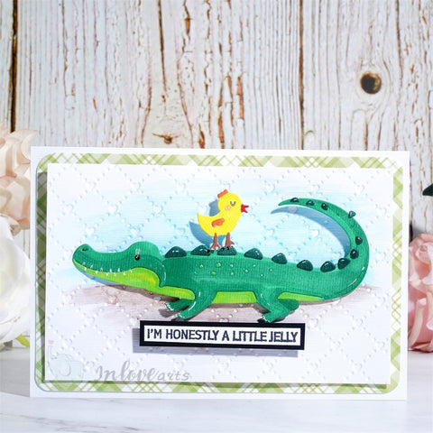 Inlovearts Crocodile and Chick Cutting Dies