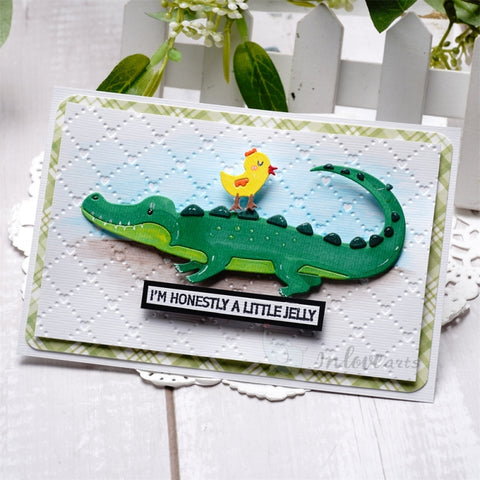 Inlovearts Crocodile and Chick Cutting Dies