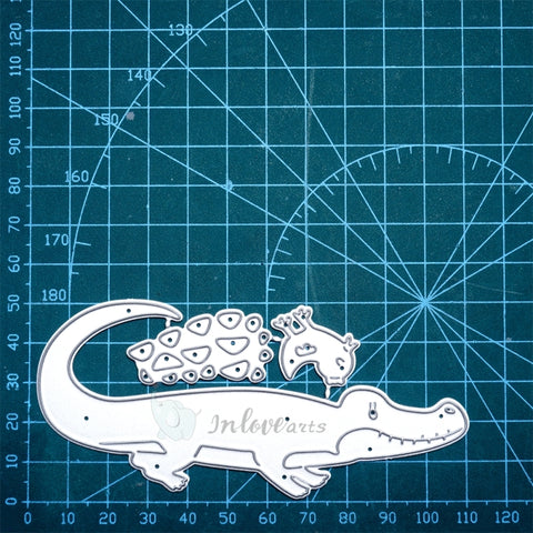 Inlovearts Crocodile and Chick Cutting Dies