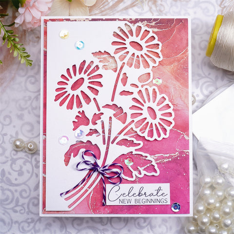 Inlovearts Daisy Border Cutting Dies