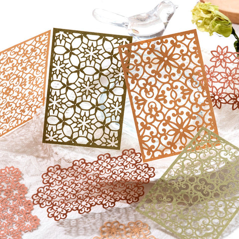 Inlovearts Decorated Lace Paper-6 Styles