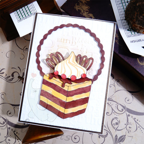 Inlovearts Delicious Tiramisu Cutting Dies