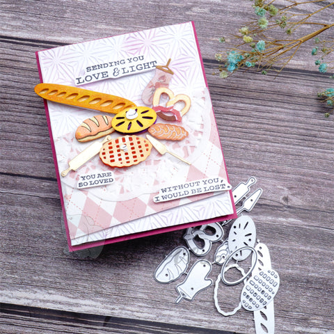 Inlovearts Different Kinds of Bread Cutting Dies