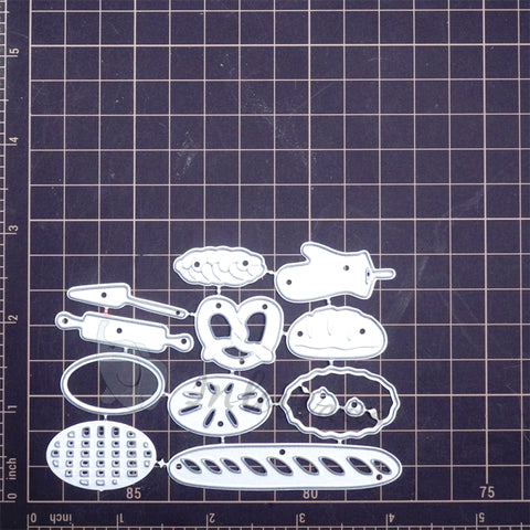 Inlovearts Different Kinds of Bread Cutting Dies