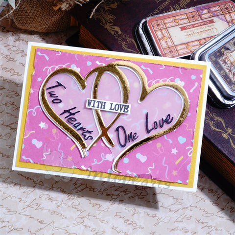 Inlovearts Double Heart Cutting Dies
