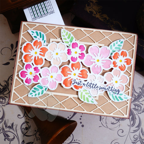 Inlovearts Five-petal Flowers Set Cutting Dies