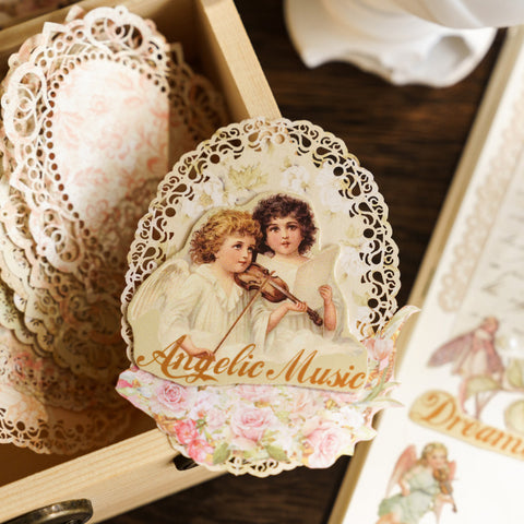 Inlovearts Floral Lace Paper-6 Styles