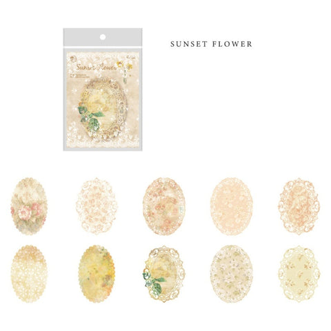 Inlovearts Floral Lace Paper-6 Styles