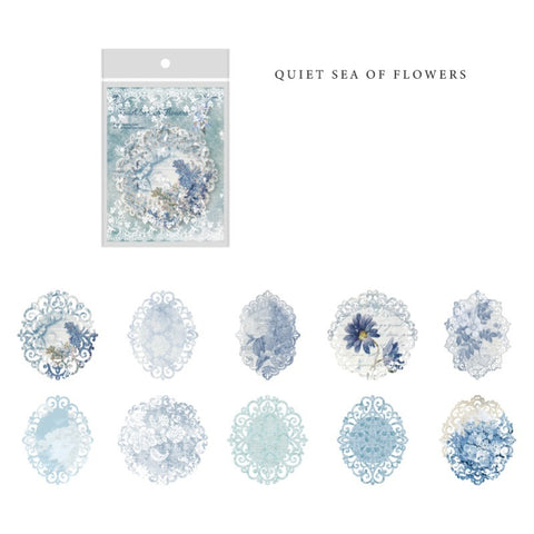 Inlovearts Floral Lace Paper-6 Styles