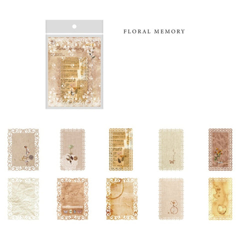 Inlovearts Floral Lace Paper-6 Styles