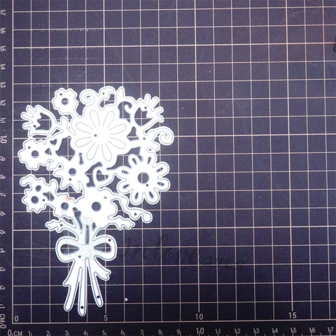 Inlovearts Flower Bouquet Cutting Dies