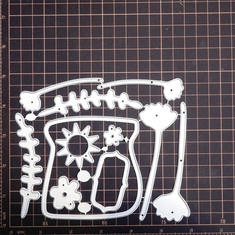 Inlovearts Flowers in the Bag Cutting Dies