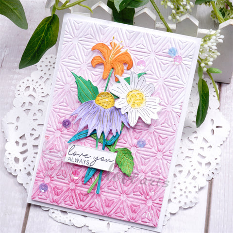 Inlovearts Flowers in the Vase Cutting Dies