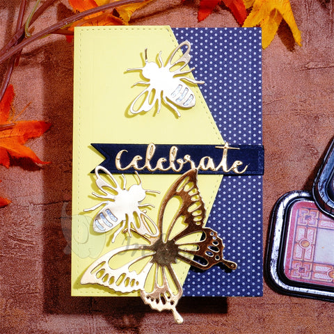 Inlovearts Foldable Card Cutting Dies