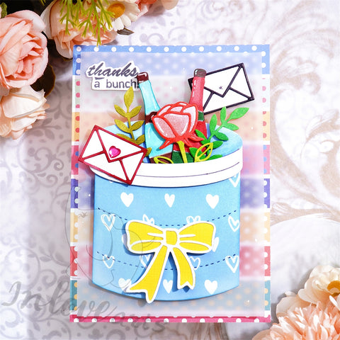 Inlovearts Full Gift Box Cutting Dies