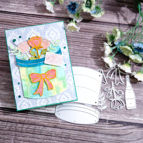 Inlovearts Full Gift Box Cutting Dies