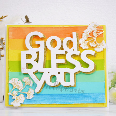 Inlovearts "GOD BLESS YOU Cutting Dies